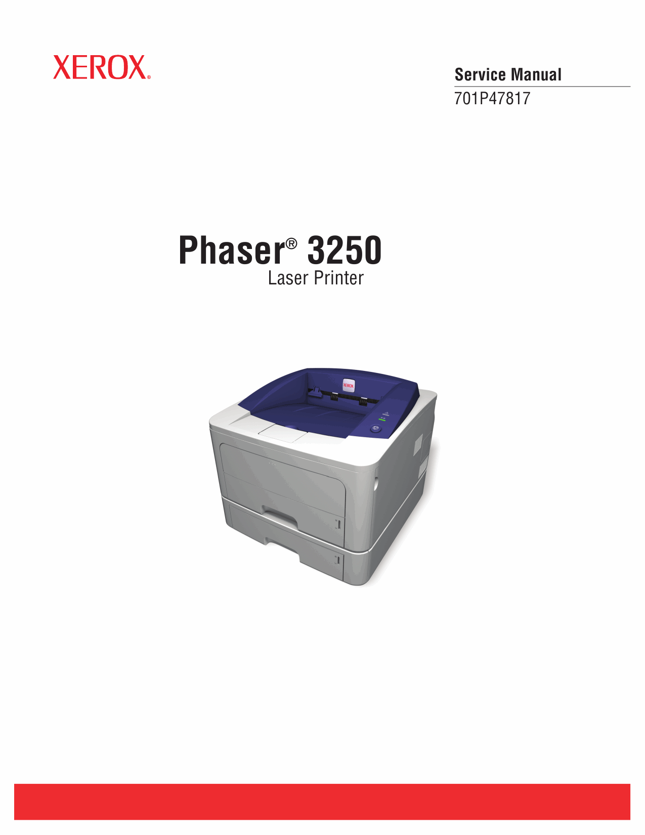 Xerox Phaser 3250 Parts List and Service Manual-1